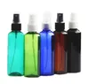 100 ML 50 Stück pro Los Sprühgerät DIY nachfüllbare Kunststoff-Kosmetik-Unterabfüll-Sprühflasche PET-Flasche kostenlos