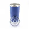 20oz Rvs Tumbler Auto Cups Dubbele Wall Wijnglas Thermische Reizen Mokken Geïsoleerde Koffie Bierfles met Seal Deksels