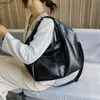 Totes väskor kvinnor stora kapacitet handväskor kvinnor pu läder axel messenger väska kvinnliga retro dagliga totes lady elegant handväskor1985