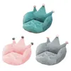 Cushion/Decorative Pillow Short Plush Crown Seat Cushion Chair Pad Fur For Home Office Armchair Pillows Soft Car