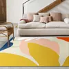Tapis nordique géométrie tapis dessin animé chevet canapé tapis paillasson sol porte tapis flanelle anti-dérapant pour la maison salon décor