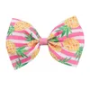 4 дюйма аксессуары для волос Baby Girls Bow Hairpin Print Print Headwear мода дети Bailbow Boutique Детские барьеры 186 H1