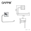GAPPO porte-papier en laiton porte-serviettes en papier accessoires de salle de bain rouleau de papier toilette G3803-3 210720