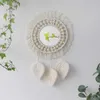 Macrame Appeso a parete Specchio rotondo Boho Decor Arazzo Decorazioni per la casa Appartamento, dormitorio, camera da letto, soggiorno, asilo nido, decorazioni per feste 210917