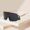 Luxury designer Mens Women Fashion Sunglasses Siamese Resin Lens Colorful Sun Glasses For Men JC8823