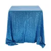 Cilected Vente Place Paillettes Nappe Rose Or Brodé Brillant Tissu De Mariage Simple Jupe De Fête De Paillettes 210626