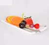 Stick à fruits métalliques en acier inoxydable Cocktail Outils de cocktails réutilisables Cocktails d'argent Boire Picks 4.3 pouces 11cm Cuisine Bar Outil SN5733