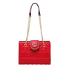 Factory online sale Bag female new Lingge chain messenger s large capacity for tote bag women