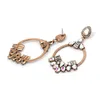Bohemia Dangle Earrings Jewelry Brincos Rhinestone Crystal Drop Earrings femme Bijoux