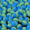 50 pcs / saco de cor dentro de prática de golfe bolas de lazer tempo casa eva esponja esponja macia bola de espuma crianças brinquedos