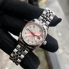 Waterproof Women Watch Classic Mechanical 179174 26mm White Dial Big Magnifier Sapphire Glass Silver Jubilee Steel Bracelet Luxury Watches