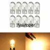 10pcs Car Tuning 12V T10 501 W5W Wedge Interior Side Light Capless Dashboard Dash Bulb 3w Decorative Lamp Car Accessories