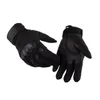 black biker -handschoenen