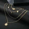 Collier ras du cou en plaqué or 18 carats, chaînes en forme de cœur, colliers pédants, cadeau de Thanksgiving, ras de cou pour bal de promo