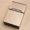 Metal Cigarette Case High Quality Exclusive Design Portable Decorate Tobacco Cigarette Storage Box Innovative Protective Shell Smoking