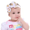 Weiche Baby-Haar-Accessoires, große Stirnbänder, Baumwolle, Kopfbedeckung, Mädchen, Kinder, Polla-Punkt-Turban, Twist-Knoten-Ohrbänder, Kinder-Headwraps