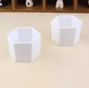 Vasos de cerâmica Bonsai Pots Atacado Mini Porcelana Branco Fornecedores Fornecedores para Semear Suculento Indoor Home Berçário Plantadores SN2254