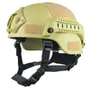 Helmets de motocicleta actualizar el material de ingeniería de casco táctico rápido anti explosión liviano y cómodo