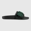 2023 Men Women Sandals Sandals Shoes Slide Summer Fashion Wide Flat Flat With Sliper Flip Flops Size 36-45