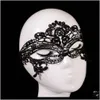 Festive Supplies Home & Gardenfashion Sexy Lace Party Masks Women Ladies Girls Halloween Xmas Cosplay Costume Masquerade Dancing Valentine H