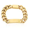Fashion Designer Love Bracelet Men Women Gold Bracelets Stainless Steel cuban Link Iced out braceletS bracciali Chain Hip-hop High Quality with box