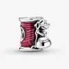 Se adapta a pulseras Pandora 20 piezas Fox Elephant Car Swan Unicorn Surf canguro Car Pendant Charms Beads Silver Charms Bead para mujeres Diy European Necklace Jewelry