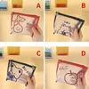 Sacs de rangement Cartoon Creative Transparent Cosmetic Sac Portable Travel Toilet PVC PVC Imperpose