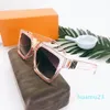 2021 Новые Солнцезащитные очки Высокоцветные Бренд Очки Открытый Пляж Тень ПК Рамка Мода Классические Мужчины и Женщины Роскошный Дизайнер Солнцезащитные Очки Мужчины Huye002