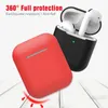 15 couleurs étui pour écouteurs pour AirPods 2 Silicone Bluetooth casque couverture écouteurs 360 degrés protection casque coque accessoires