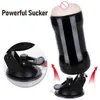 Nxy Sex Masturbators Men Male Masturbator Cup Vagina Vacuum Pocket Real Pussy Masturbation Devices Rotating Hand Free Suction Masturb Toy for 1208