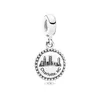 Memnon Smycken Högkvalitativ 100% S925 Sterling Silver Charm Colorado Sao Paulo Lacerda Hiss Pendant Charms Beads Collection Fit Armband DIY Jewellry