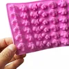 Wholesale 48 Cavity Dinosaur Silicone Mould Chocolate Cake Candy Ice Cube Tray Mold Desserts Baking Decorating Tools