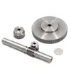 1Kit 1/1.5/2 Modulus Reduction Set:15/20/25/30/35/40/45/50/55T Metal Wheel Speed Reducer Worm Gear for Diy Accessory