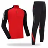 Vendre bien Hommes Sport Running Football Formation vêtements + Pantalon Costume 2021/2022 Enfants Football Formation Survêtements Sportswear Ensembles Asiatique Taille 2XS-4XL