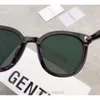 2020 Nieuwe hoogwaardige solo -zonnebril Korea Brand Gentle zonnebril vrouwen mannen rond brillen met originele behuizing X08031117639