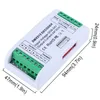 Yeni LED Şerit Kontrol Cihazı Dimmerler 4ch Mini DMX 512 Kod Çözücü RGB Kontrolörleri Konsolu Kullanımı Dekore Aydınlatma Ev Işıkları Dimmer DC12V-24V