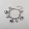 Ancienet silver gold Animal Elephant Heart Charm bracelet chains Bracelets women kids fashion jewelry will and sandy