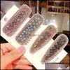 Pinces à cheveux Barrettes Bijoux S1445 Mode Rhinstone Perles En Épingle À Cheveux Clip Shinning Pin Barrette Drop Delivery 2021 Pqwlr