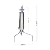 ZZKD-Plattenhalterungen 45 g/90 g geschlossener Kreislauf unter Druck stehender Extraktoren BHO-Extraktionssatz aus Edelstahl 304