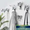 Nowe haczyki w kształcie zwierzęcia jelenie jelenie rhino Horse Giraffe Elephant Head Wieszak ścienny Płaszcz Do Hat Hook Stojak Uchwyt Home Decor