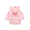 2-6 år Baby Robe Cartoon Hoodies Girl Boys Sleepwear Bad Handdukar Kids Mjuka Bathrock Pajamas Barnkläder 210429