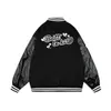 Jackets masculinos 2021 de alta qualidade Battle Kid Love Letter Borderyer Baseball Jacket Men Women Fleece Hip Hop Street Oversize Casual