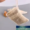 Scrubbers 4PCS / Lot Soap Bag Exfoliating Cleansers Natural Portable Saver Net Dispenser Mjuk skummande massage för badrum