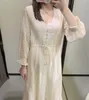 Summer Dress Women Chiffon Maxi Dress elegant Casual Fashion Chic Lady Woman Vintage Dresses Robe Femme 210709