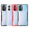 Shockproof Clear Cases For Xiaomi Redmi Note 10 9 8 10S 9S Mi 11 Lite 10T Pro POCO X3 Pro F3 M3 Camera Protection Cover