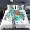 Färgglada Dream Duvet Cover Sets Catcher Conterter Cover Soft Fabric King Queen Single Size Bedding Set 210615