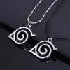 Collier Cosplay Anime Akatsuki Uchiha Itachi, 20 pièces, pendentif feuille Konoha Village, collier pour Fans, bijoux 2103312338