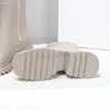 Diseñadores de lujo Mujeres Botas de lluvia Estilo Inglaterra Impermeable Welly Goma Agua Lluvias Zapatos Tobillo Botín Botines 7688