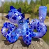 Glass Octopus Rigs With 14.4MM Female Joint Hookahs Water Bong Pipes