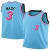 Bam 13 Adebayo Tyler Jimmy Maglia da basket Dwayne 3 22 Butler Wade 14 Herro Nuova stagione Camicie da uomo Ricamo Loghi